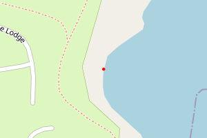 A map showing the Porth Fechan, Hafan Y Mor beach stretch plotted on it